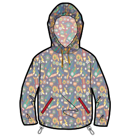Fashion sewing patterns for BOYS Sweatshirt Hoodie Jumper 7096